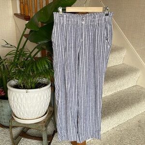Briggs Coastal Linen Striped Beach Pants
